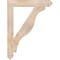 Ekena Millwork Funston Arts & Crafts Smooth Bracket, Douglas Fir, 3 1/2"W x 26"D x 34"H BKT04X26X34FST03SDF - alternate 2